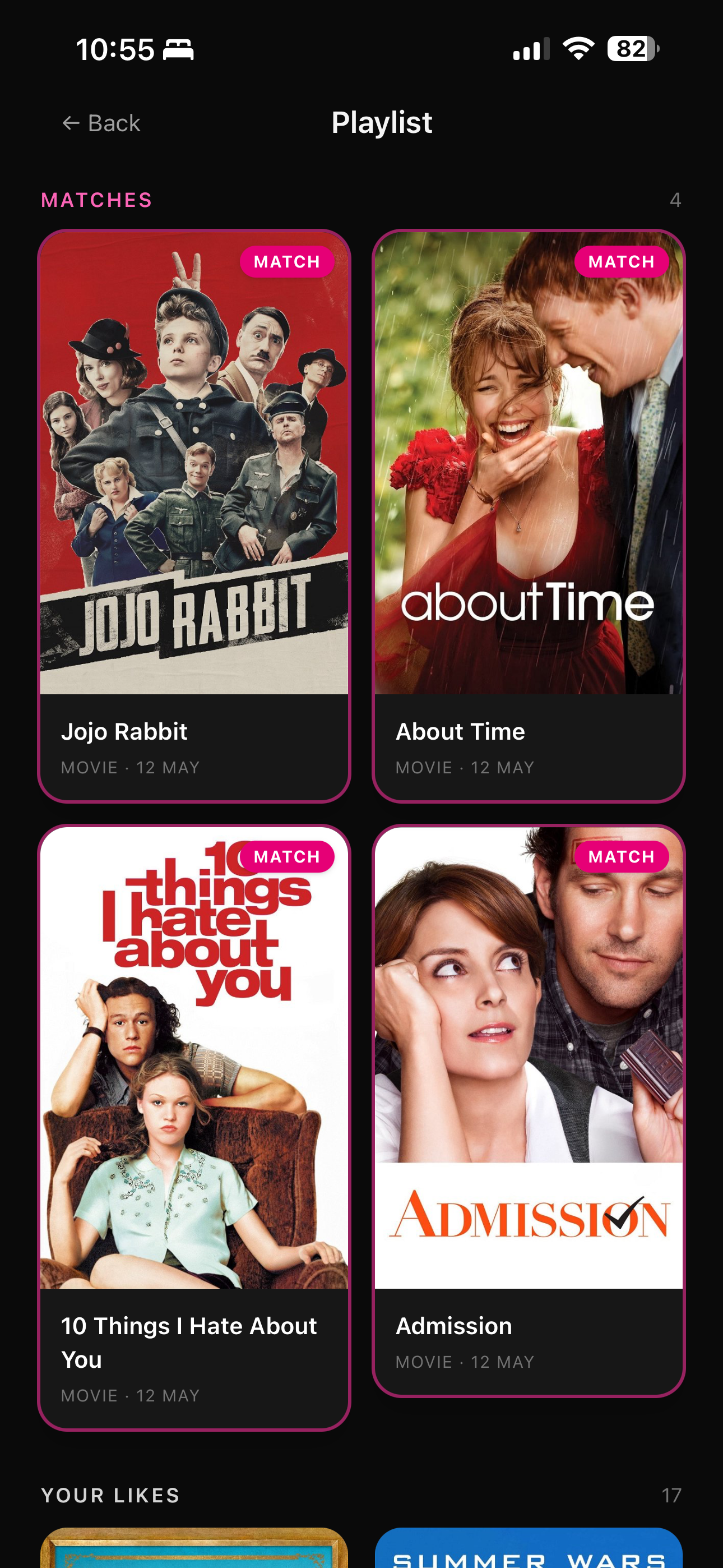 playlist screenshot
