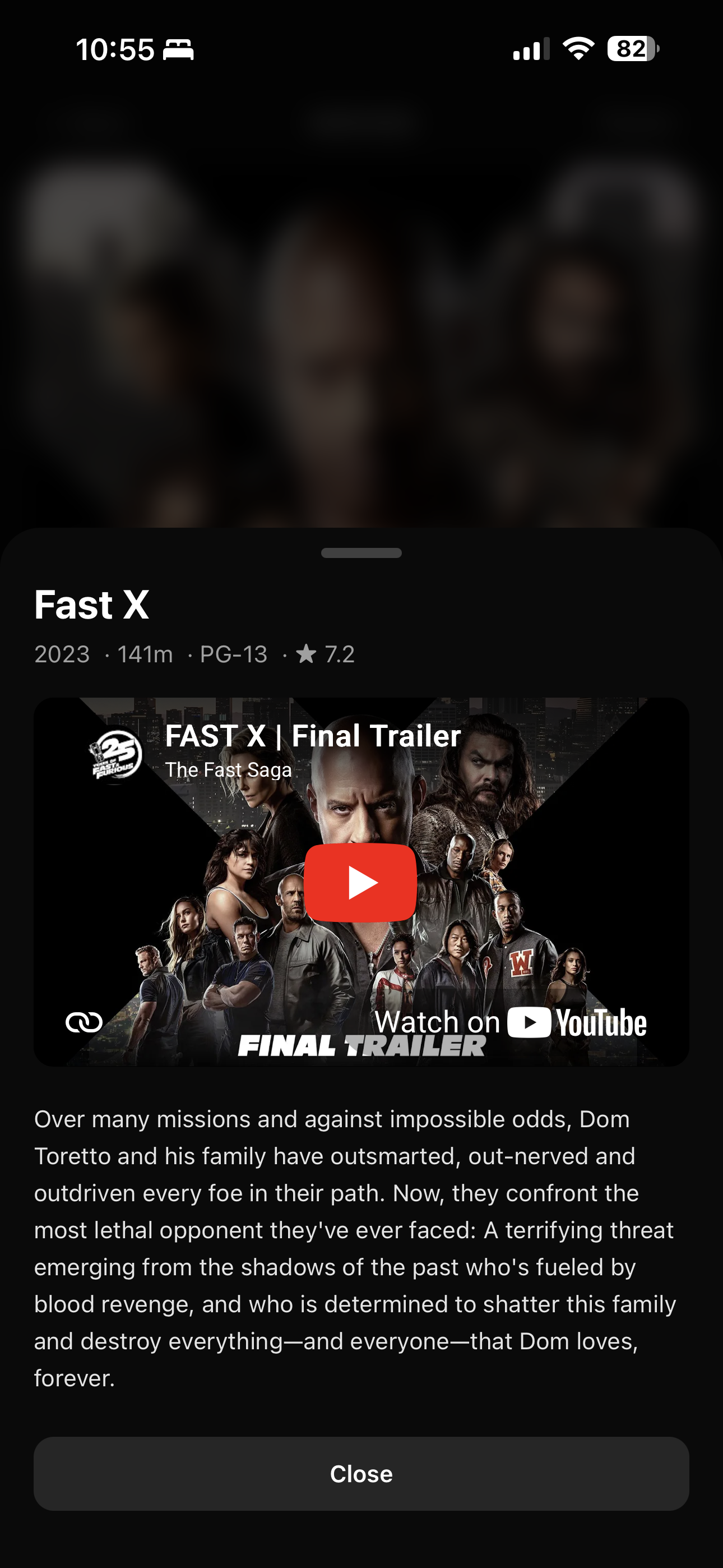 match screenshot
